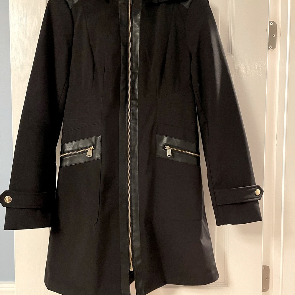 Via Spiga hooded rain coat gently used